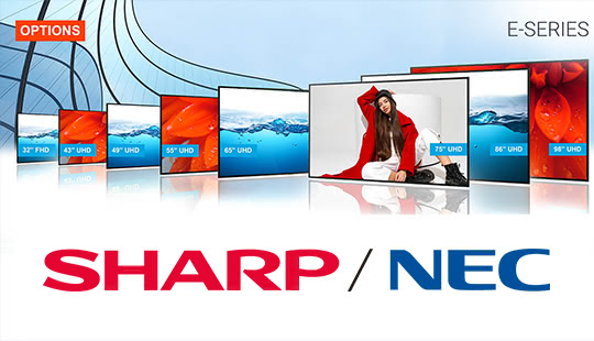 Sharp / NEC LFD E-Serie Promotion